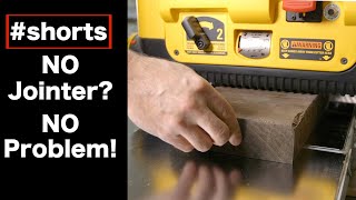 How To Flatten Twisted Boards #shorts
