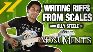 Writing Riffs From SCALES With Olly Steele of MONUMENTS | GEAR GODS