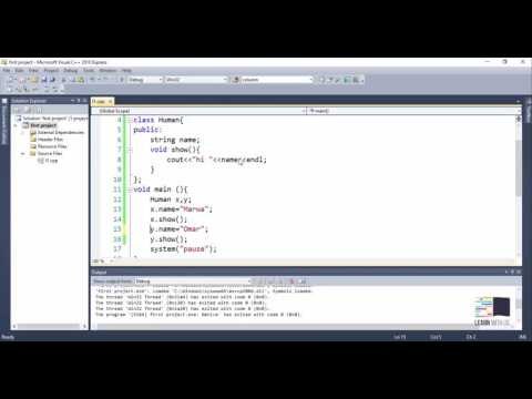 C++ For Beginners - #33 - Class Properties, Methods, Members