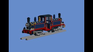 How To Build A Lego Mighty Mac The Double Narrow Gauge Engine 0-4-4-0T