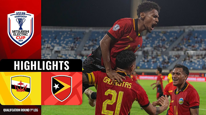 🇧🇳 BRUNEI DS 0-1 TIMOR-LESTE 🇹🇱 | #MITSUBISHIELECTRICCUP 2024 QUALIFICATION ROUND