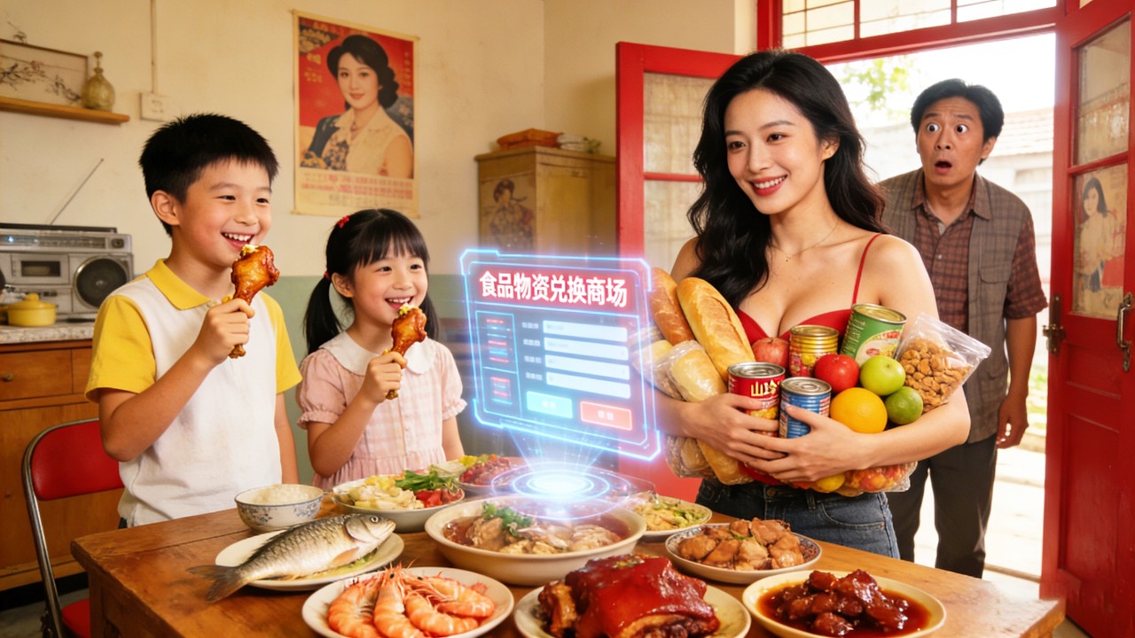 穿成寡妇带三娃，空间在手桃花旺