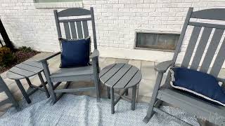 SERWALL Outdoor Rocking Chair Set Review | Best Patio Chairs?