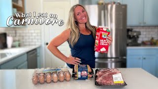 What I eat in a day on Carnivore/Keto Diet