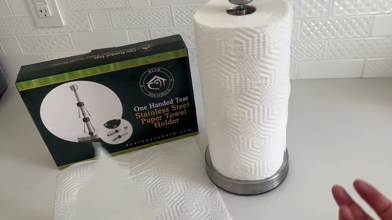 Quality Stainless Steel Paper Towel Holder