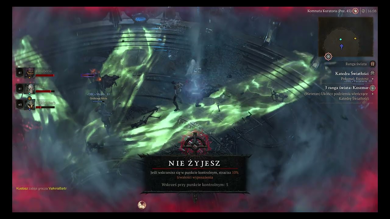 Diablo IV - Team Party The Cathedral of Light  8K