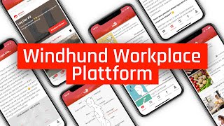 Windhund Workplace Plattform - App für betriebliches Gesundheitsmanagement screenshot 1