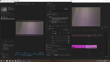 Creating an HD anamorphic 1:2.35 aspect ratio export preset in Premiere Pro