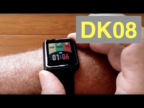 KOSPET DK08 IP67 Apple Watch Shaped Smartwatch Always On Transflective Screen: Unboxing and 1st Look