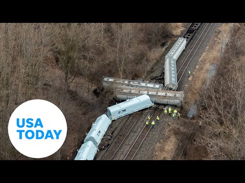 Norfolk Southern train derails in Michigan, investigation ongoing | USA TODAY