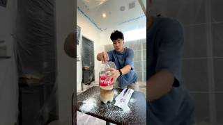 Creating a Homemade Bomb💣😱#shorts #experiment #fyp #diy #lifehacks