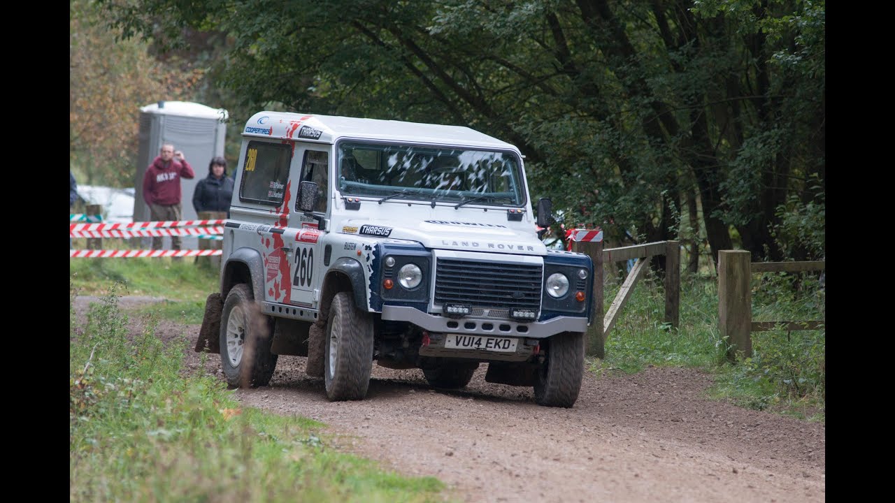 Rally Yorkshire 15: Land Rovers and some historics - YouTube