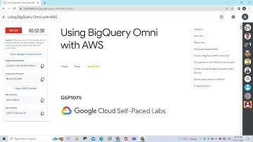 Using BigQuery Omni with AWS #gcp #arcade #googlecloudplatform #qwiklabs