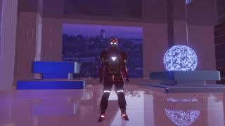 Low-poly Ironman (Blender)