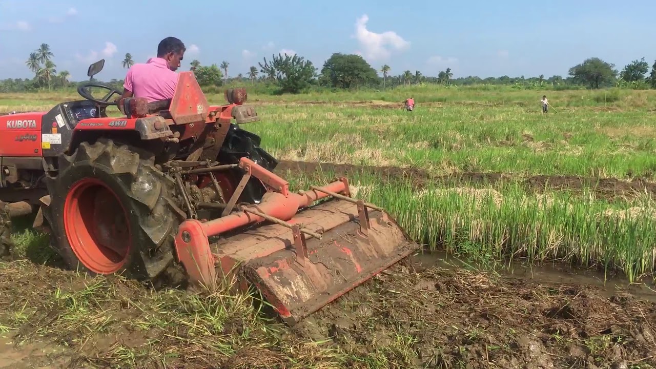 kubota Tractor 4WD in sri lanka YouTube
