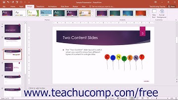 PowerPoint 2016 Tutorial Applying Themes Microsoft Training