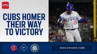 RECAP: Cubs Homer Their Way To Win In Seattle