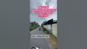 Bán đất vườn giá chỉ 379 triệu.gần khu công nghiệp long giang,đường xe hơi 4 chổ #nhadattiengiang