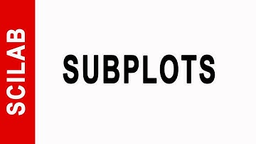 subplots in scilab