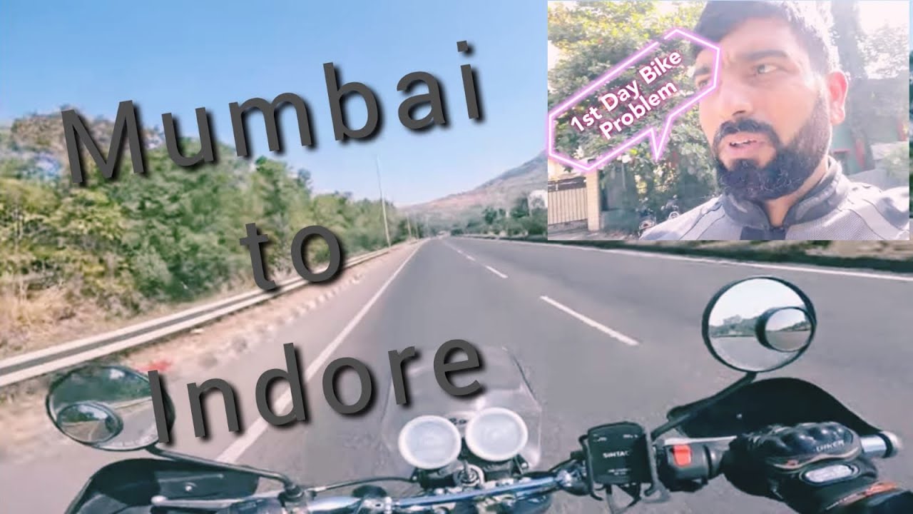 Mumbai to Indore || Mumbai to Ranchi Bike Ride || Day 1 || #thunderbird350 @KJ07VLOGS