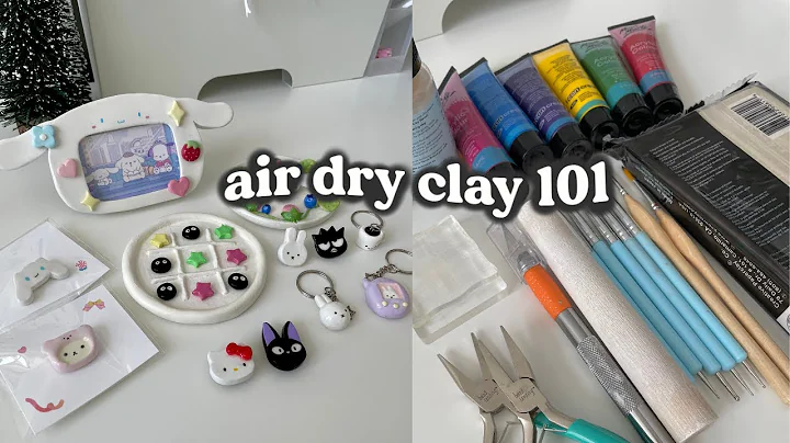 Air Dry Clay Essentials (for beginners, tools & supplies, tips) thumbnail