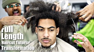 *FULL LENGTH* TRANSFORMATION HAIRCUT TUTORIAL: HIGH TAPER CURLY SPONGE   4K by 360Jeezy 38,678 views 1 month ago 30 minutes