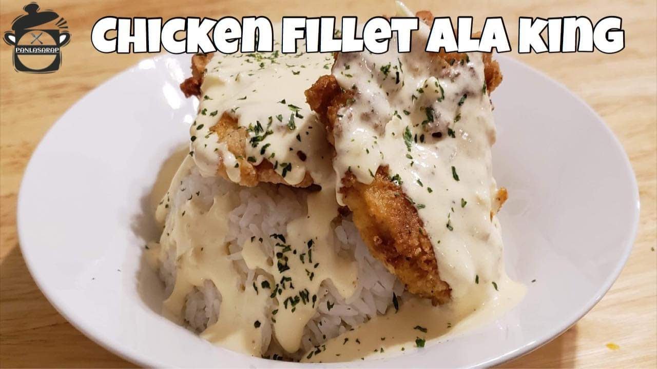 Chicken fillet ala king PanlaSarap Simpol recipe YouTube