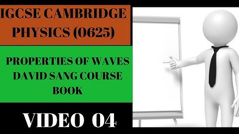 REFLECTION REFRACTION & DIFFRACTION|IGCSE 0625 PHYSICS CH.14