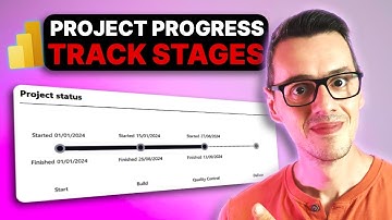 The ONLY 3 Visuals You Need to Show the Project Progress in Power BI!