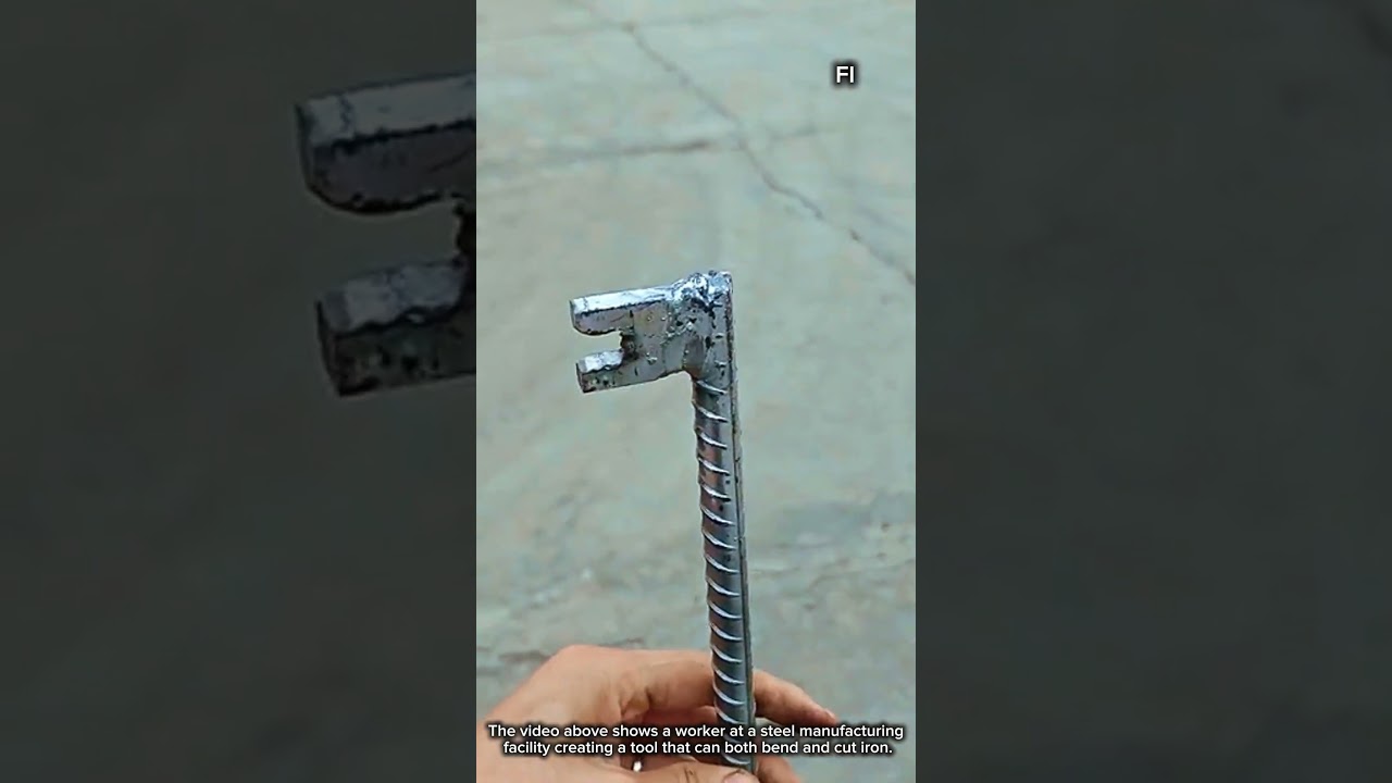 Innovative iron bending and cutting tools