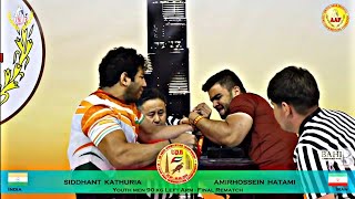 SIDDHANT KATHURIA ALL MACHES 90kg Asian Arm Wrestling Championship 2023 dubai