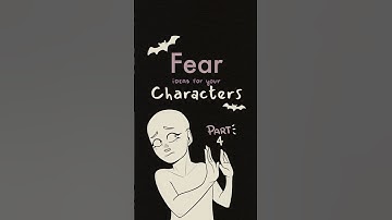 some fears to give your characters, part 4 🦇#writing #writingtips #oc #originalcharacter #art