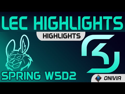 MSF vs SK Highlights LEC Spring Season 2021 W5D2 Misfits Gaming vs SK Gaming by Onivia