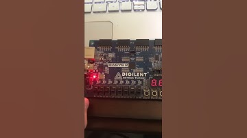 DIGILENT BASYS 2 BOARD PROGRAMMED LIKE CAR BLINKER!