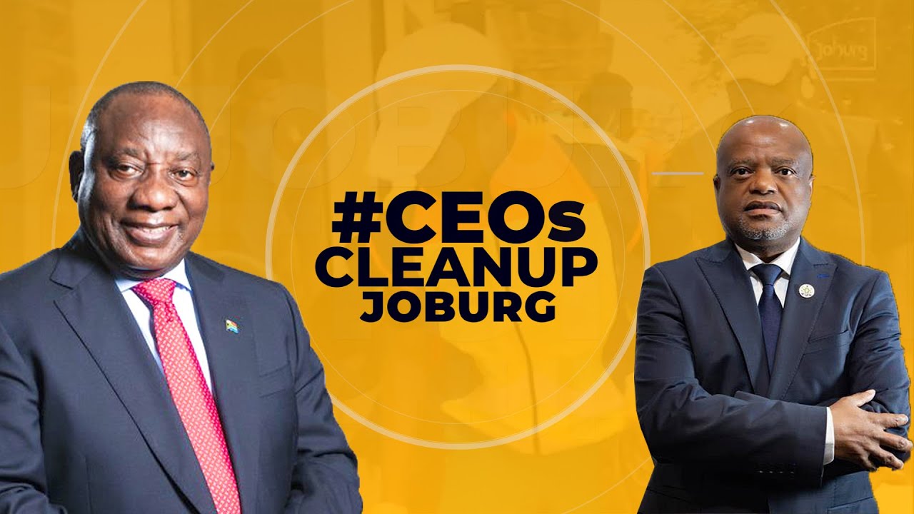 #CEOsCleanUpJoburg