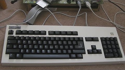 Commodore Amiga Checkmate Keyboard Shell & A1200.net Replacement Keys (1st Run) / A2000 DIY Keyboard