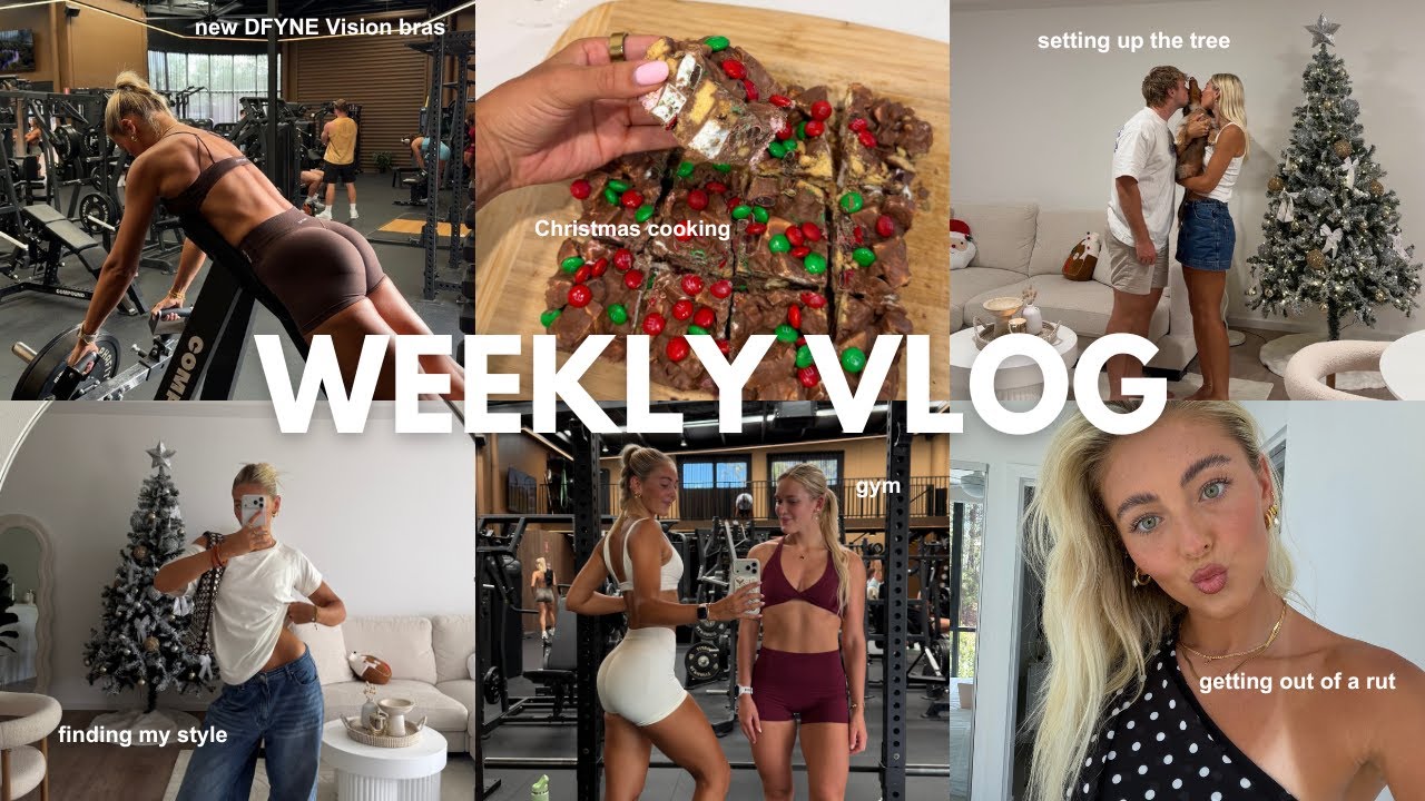 Еженедельный видеоблог | Как выбраться из рутины, беседы, много посылок, новый DFYNE, рождественс...