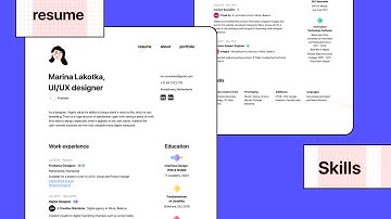Responsive CV Resume With HTML/CSS | Tutorial HTML CSS