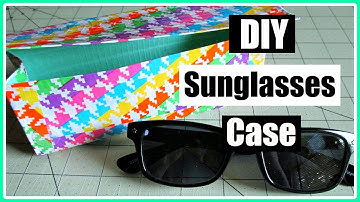 Duct Tape Sunglasses Case Tutorial (Collab with CraftieAngie)