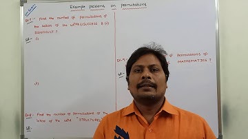 PART-3: PERMUTATIONS | EXAMPLE PROBLEMS ON PERMUTATION | PERMUTATION | COMBINATORICS |