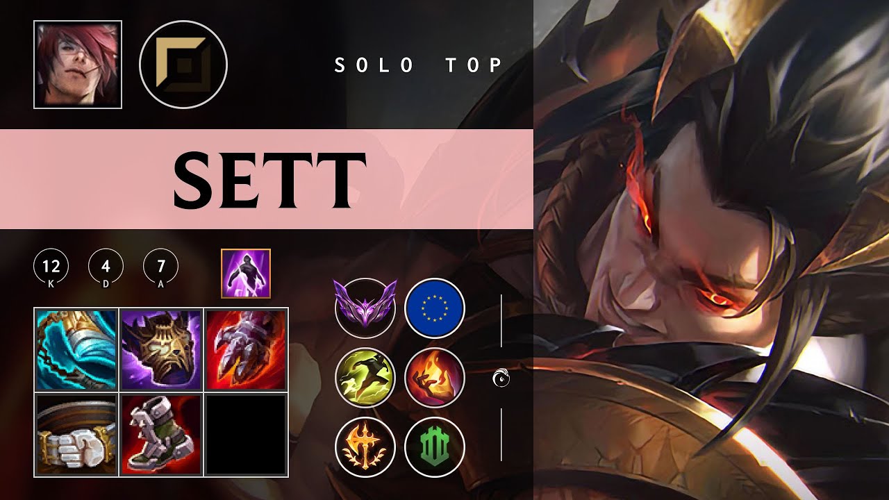 Sett Top vs Ambessa - EUW Master Patch 26.01