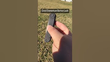 EDC Pocket Check! The Civivi Elementum Button Lock 💯💥 #knife #edc #shorts