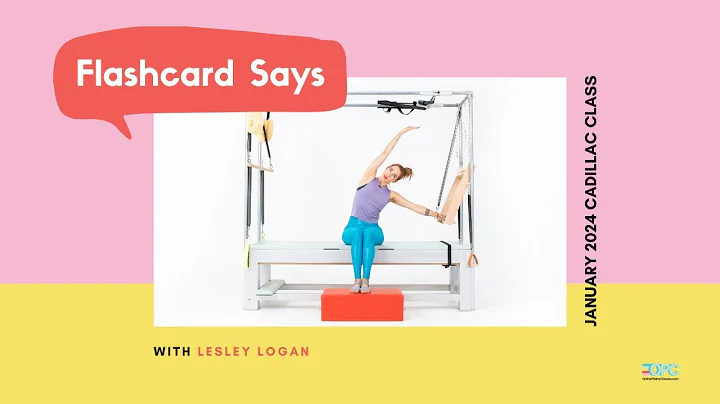 10 Min. Cadillac workout: Flashcard Says | Online Pilates Classes