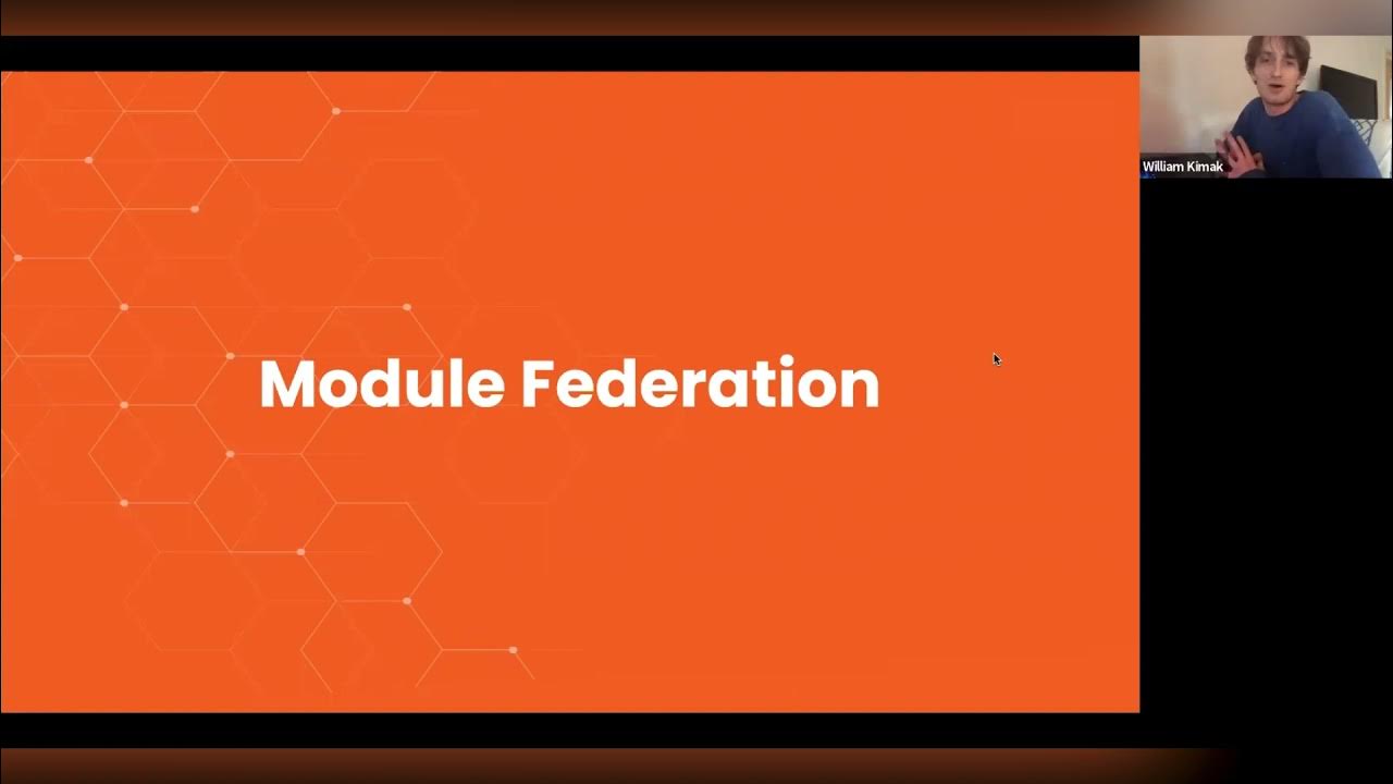 Webpack module federation. Module federation.