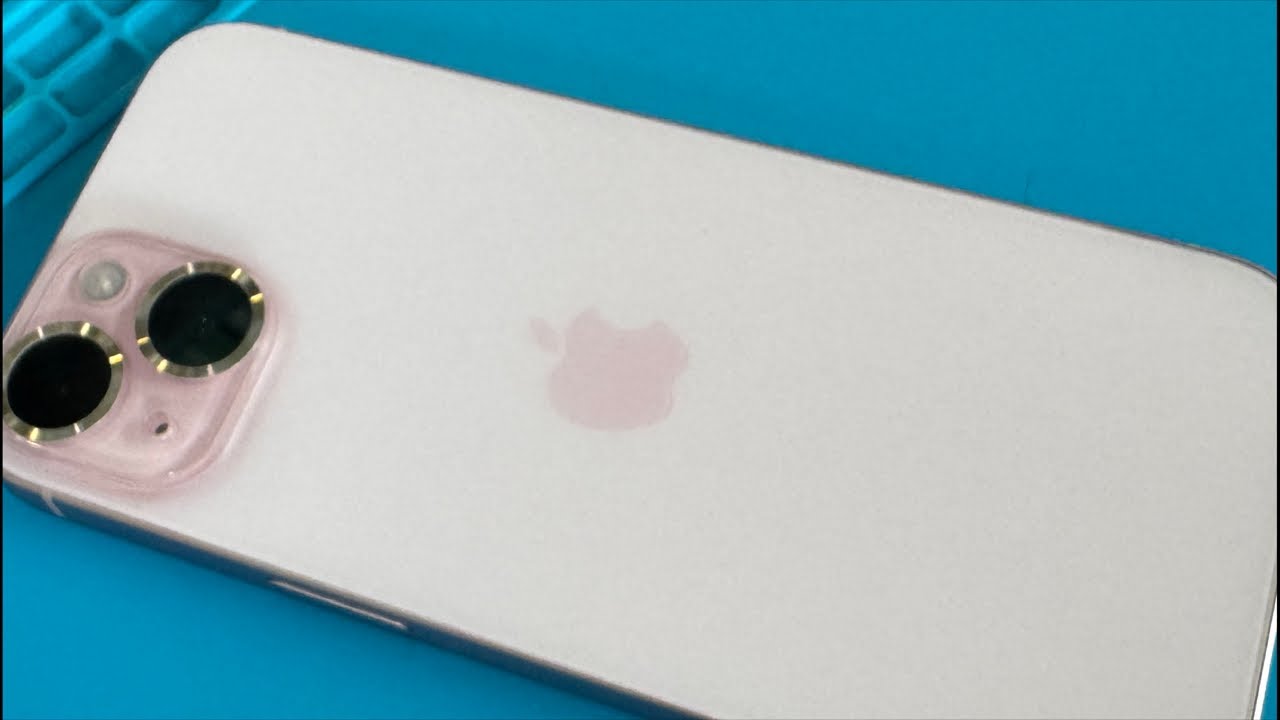 iPhone 15 バッテリーBMS交換修理おじさんライブ中継❗️電源スリープ押しボタンへこみ直すぜ‼️