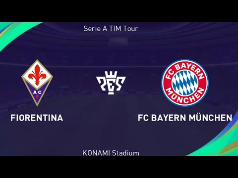 JANDA888 x badal178 - FIORENTINA VS. BAYERN MÜNCHEN | PES 2021 Seire A TIM Tour