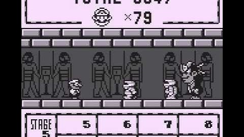 Donkey Kong (GB / Game Boy) Stage 5 Desert - Vizzed.com GamePlay