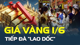 Giá vàng hôm nay 1/6: Tiếp đà “LAO DỐC” | CafeLand