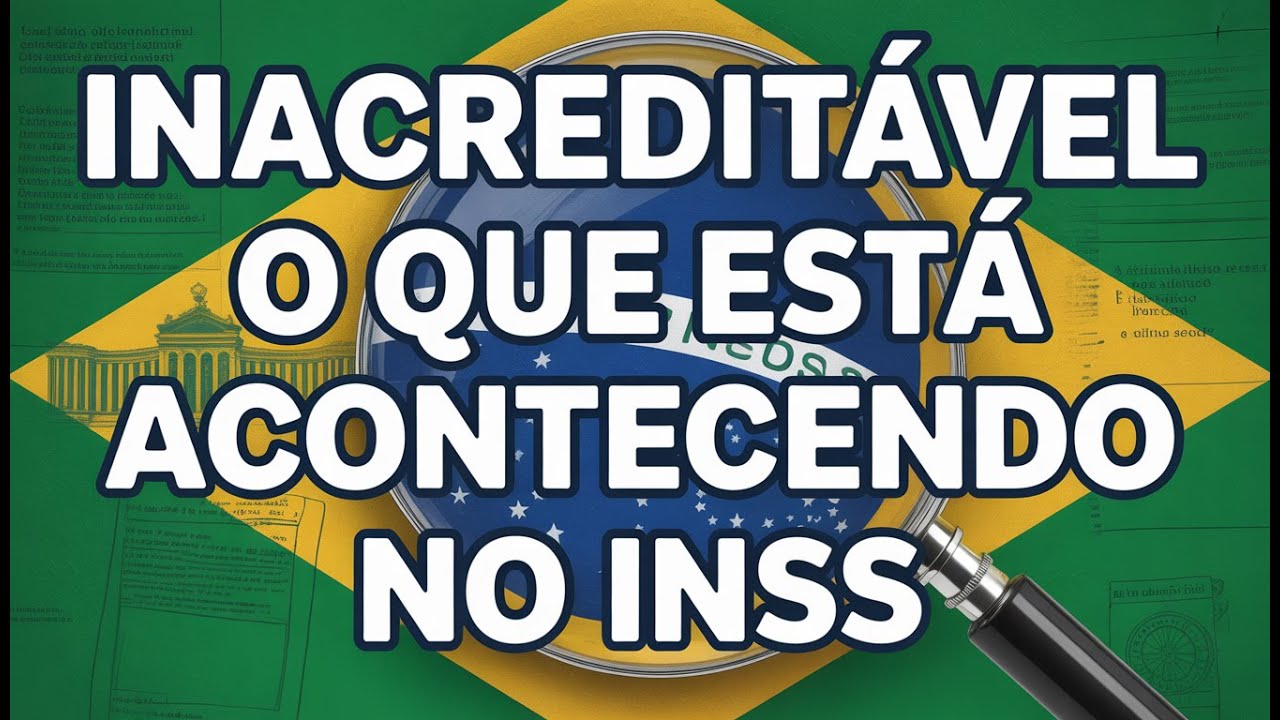 Inacreditável o que Está Acontecendo no INSS - YouTube