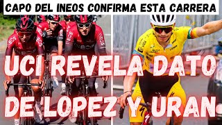 CAPO DEL INEOS CONFIRMO SU NUEVO OBJETIVO PARA 2023/UCI REVELA EL DATO MEJOR ESCALADOR COLOMBIANO